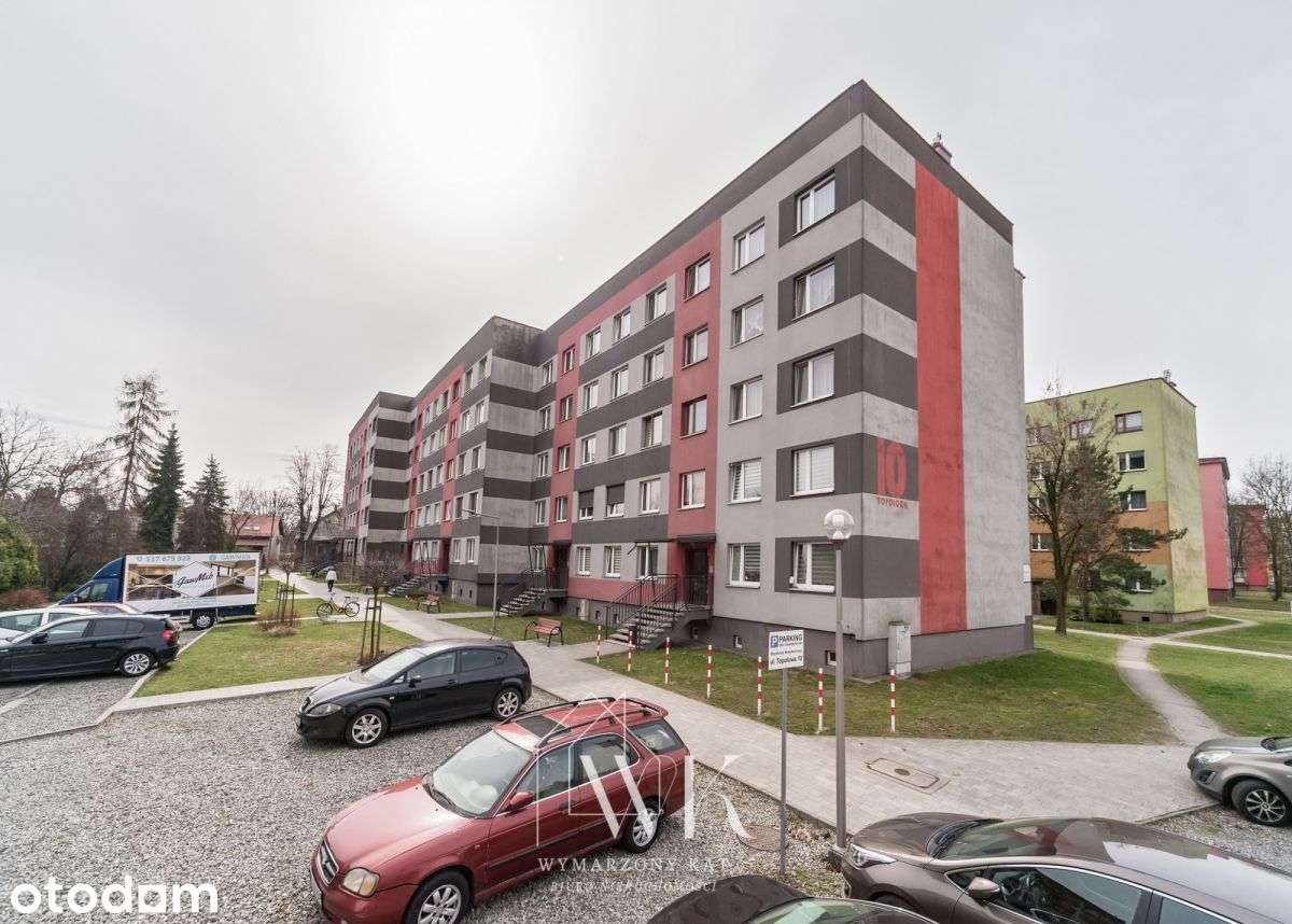 3 Pokoje, Duży Balkon, 54 m²,DO Własnej Aranżacji, Czechowice!