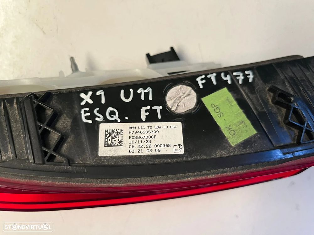 BMW X1 U11 FAROLIM ESQUERDO - FT477 FT478 - 12