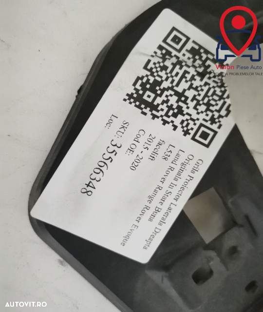 Grila Proiector Laterala Stanga Originala In Stare Buna Land Rover  Ra - 7