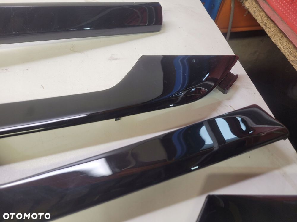 LISTWY DEKORY DEKOR PIANO BLACK AUDI A4 B9 A5 8W1 - 7