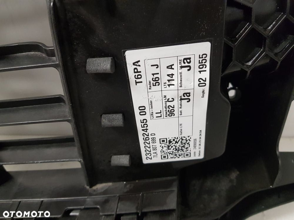 GRILL ATRAPA + WZMOCNIENIE KOMPLET VW T6 LIFT 7LA 7LA853651C 7LA807699D 7L - 11