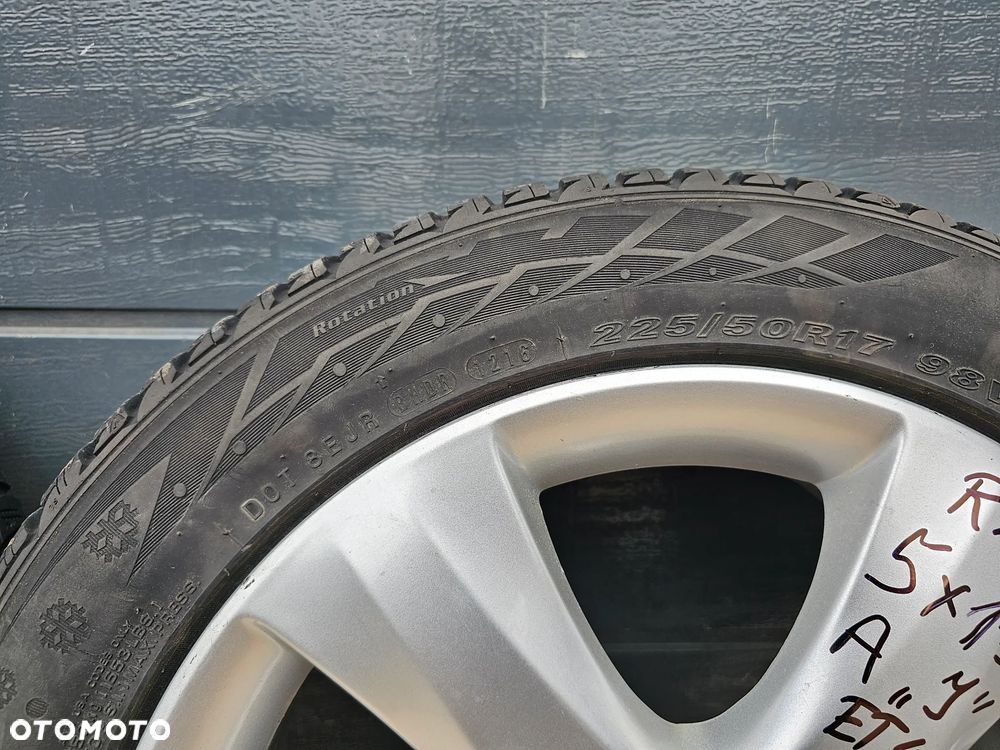 KOŁA FELGI ALUMINIOWE OPONY ZIMOWE OPEL ASTRA J K ZAFIRA C R17 7J 5x115 ET44 225/50/17 - 6