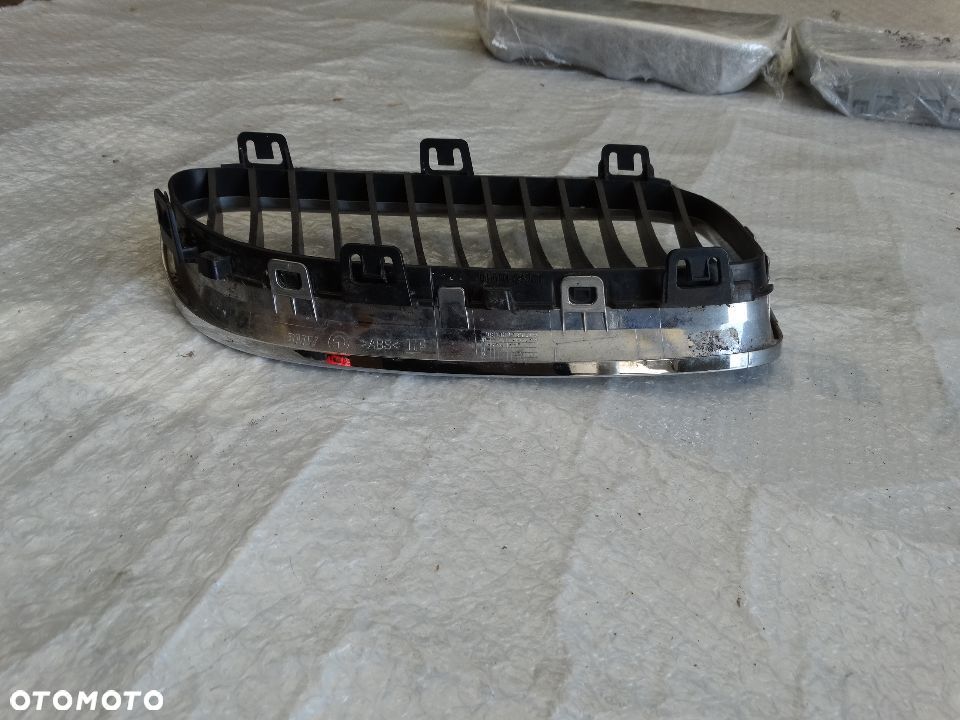 BMW E92 E93 Lift Kratka Nerka Atrapa Grill Lewa Czarna + Chrom 7254969 7254971 7254967 - 5