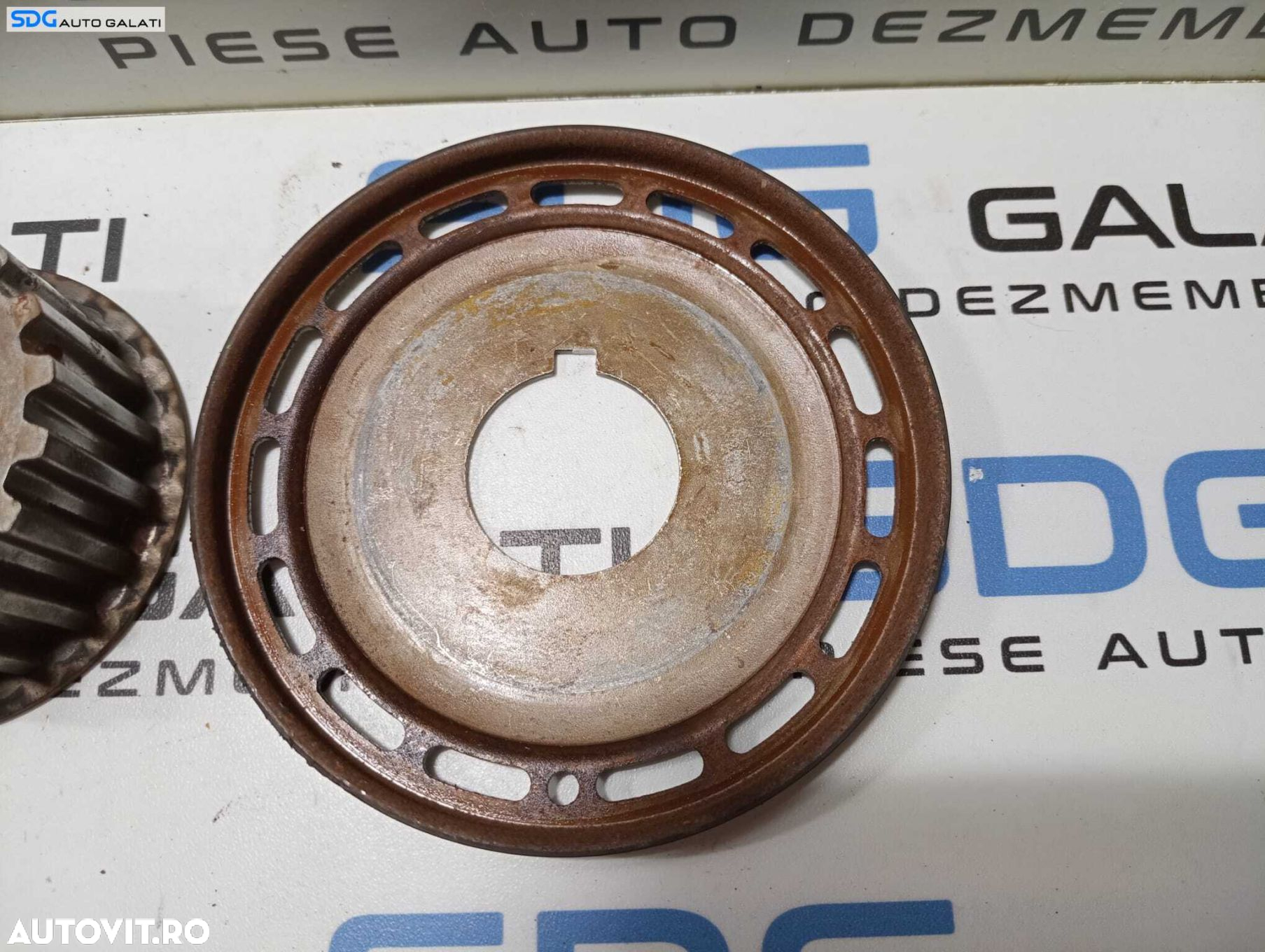 Pinion Fulie Roata Dintata Vibrochen Arbore Cotit si Inel Ford Focus 3 2.0 TDCI 2010 - 2015 Cod 9661107080 [M5688] [M5689] - 3