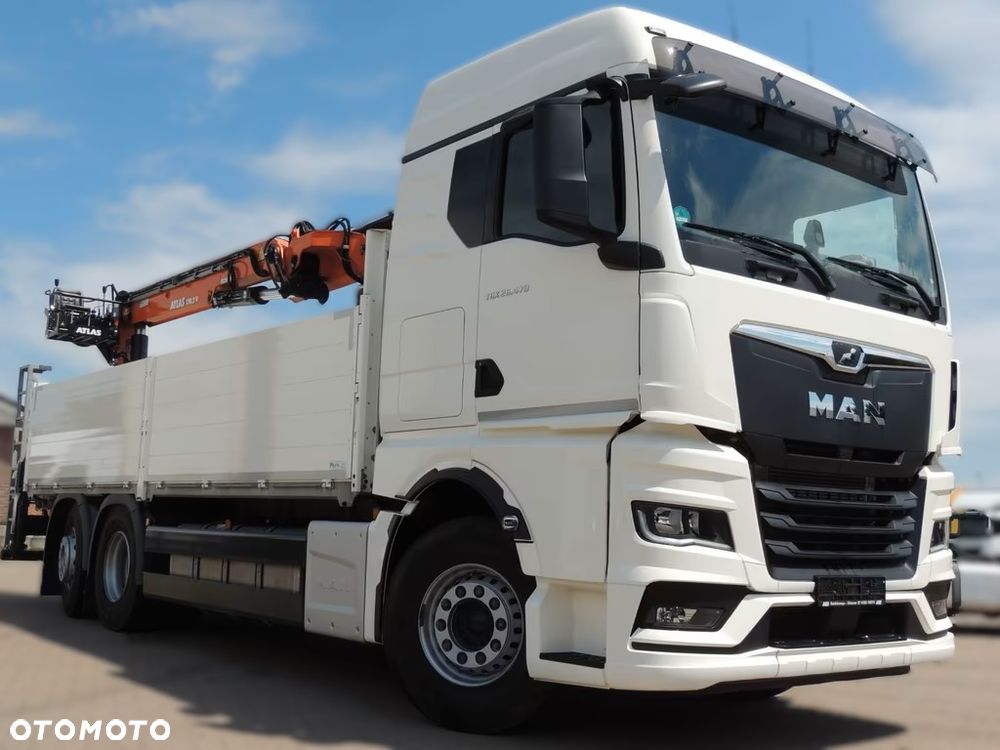 MAN TGX 26.470 6x2*4+ żuraw Atlas 170.2 | 2022 | 16 400 km | Retarder | Lift + skrętna oś - 2