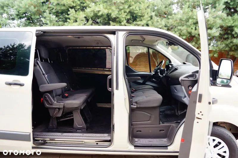 Ford Transit Custom Long Brygadówka 6 Osób 2 x Klima Bogata Opcja Salon Pl  155 Koni Faktura Vat - 8