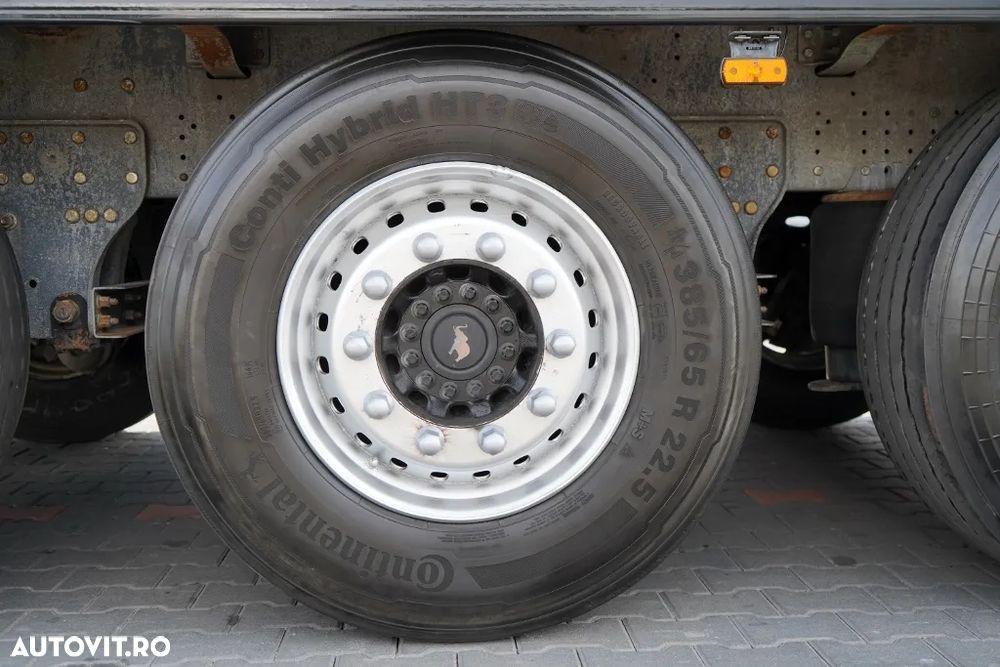 Schmitz Cargobull CARGOBULL / CORTINĂ / STANDARD / AXĂ RIDICATĂ / ACOPERIȘ RIDICAT / COȘ PENTRU PALEȚI / - 27