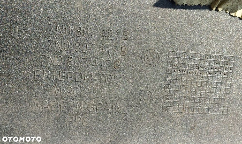 Zderzak tył tylny 7N0807421B Sharan II Alhambra - 8