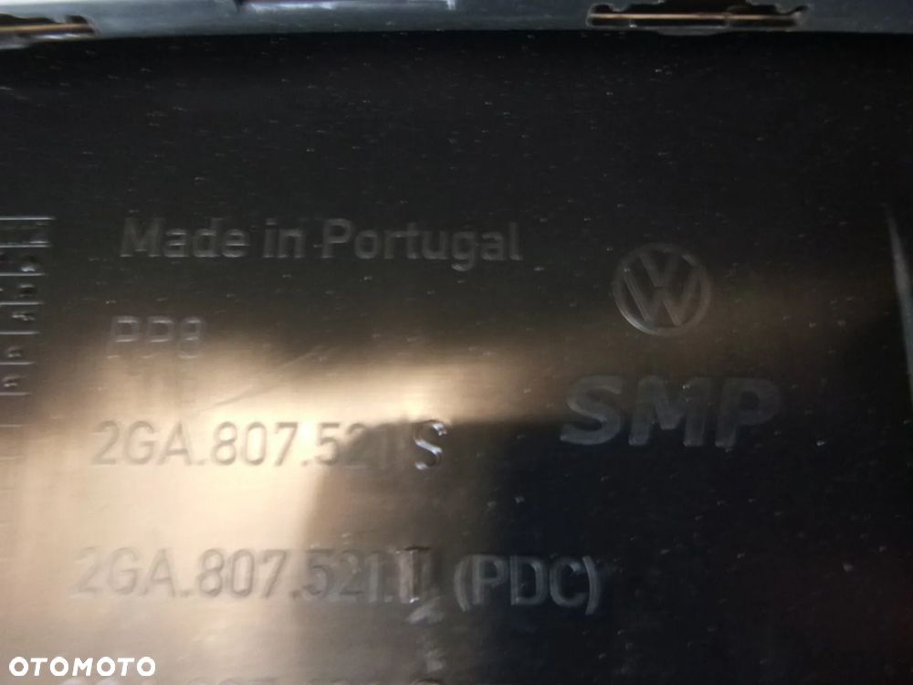 volkswagen t-roc  zderzak tył spoiler nowy oryginał tylny dokładka - 2