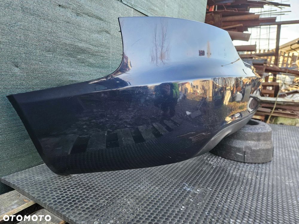 Zderzak Tył Tylny 4F5807511A 4F0807521A Granatowy LZ5D Dwa Wydechy Dyfuzor Audi A6 C6 Sedan - 5