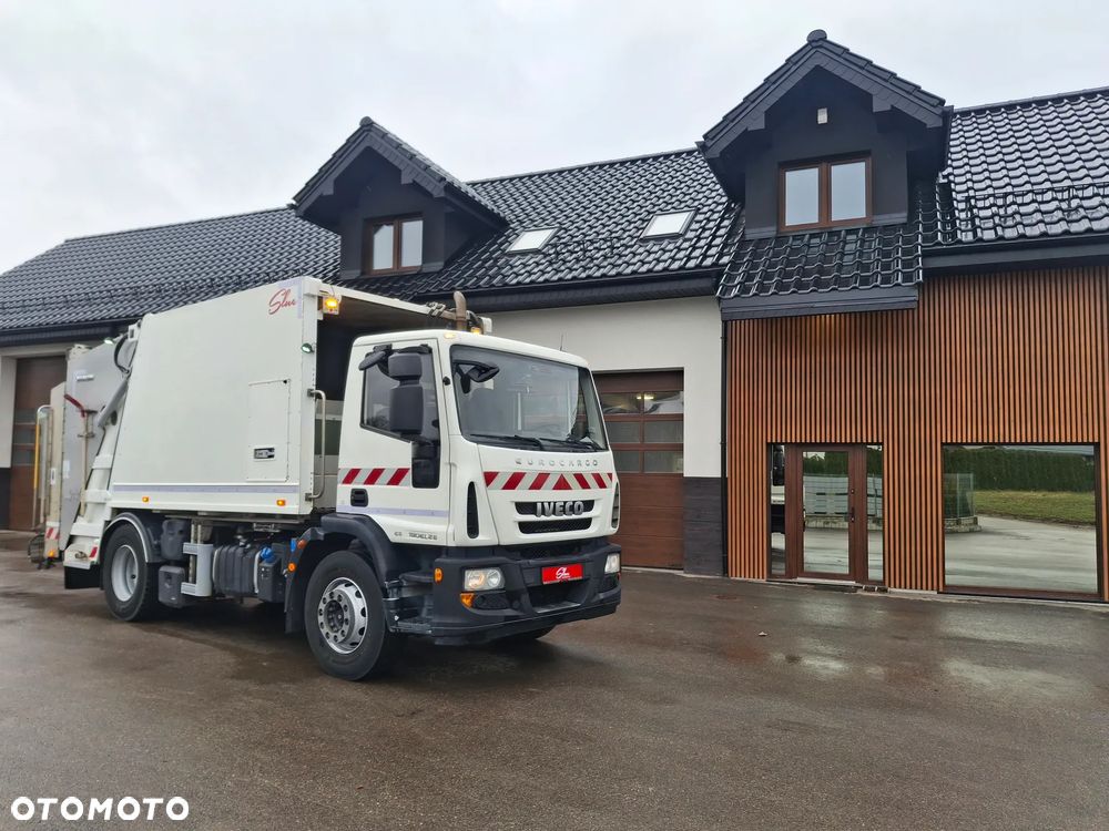 Iveco Eurocargo 190EL28 Śmieciarka FAUN VR3 LEV Euro 6 2 Osie Zawieszenie Na Poduszkach Centralny Zamek Klimatyzacja Zwinna Niski Przebieg - 1