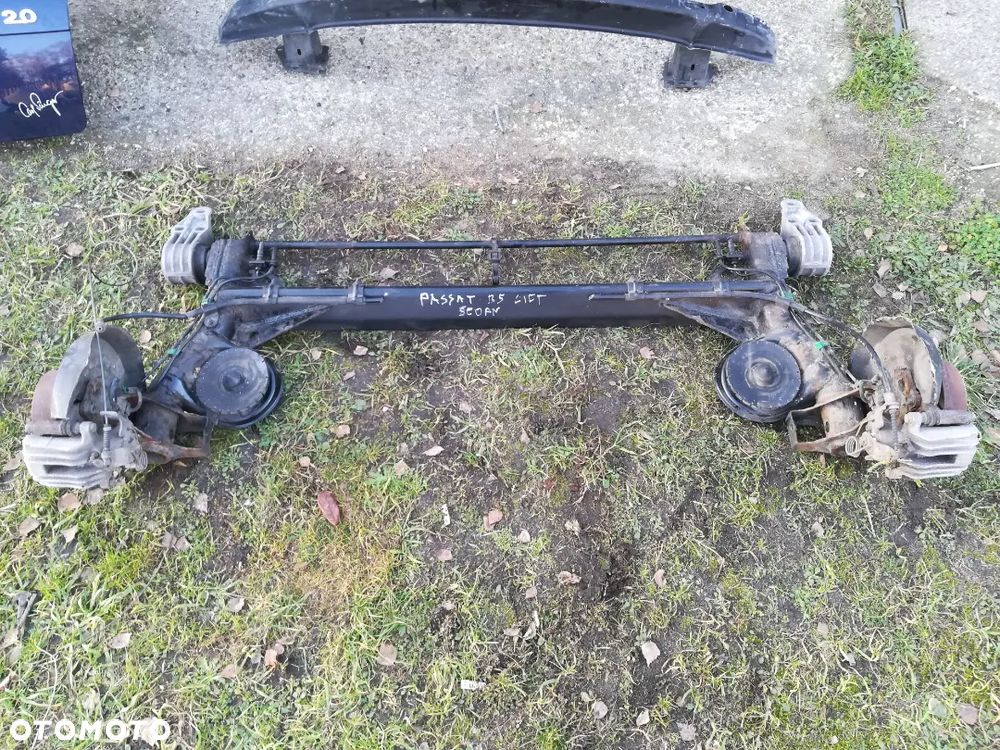 DRZWI PRZEDNIE VW PASSAT, TYLNE, KLAPA BAGAŻNIKA, ZDERZAK TYLNY, BELKA ZDERZAKA, BELKA ZAWIESZENIA TYŁ PASSAT B5 SEDAN LIFT - 7