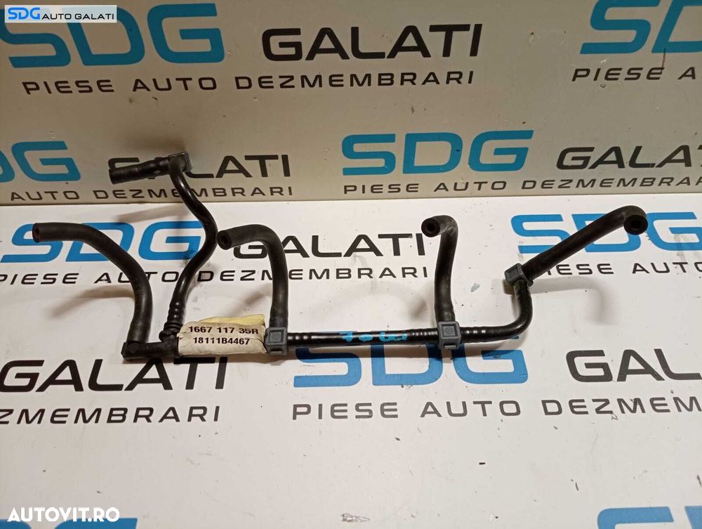 Rampa Retur Injectoare Delphi Renault Clio 3 1.5 DCI 2005 - 2014 Cod 166711735R [M6987] - 1