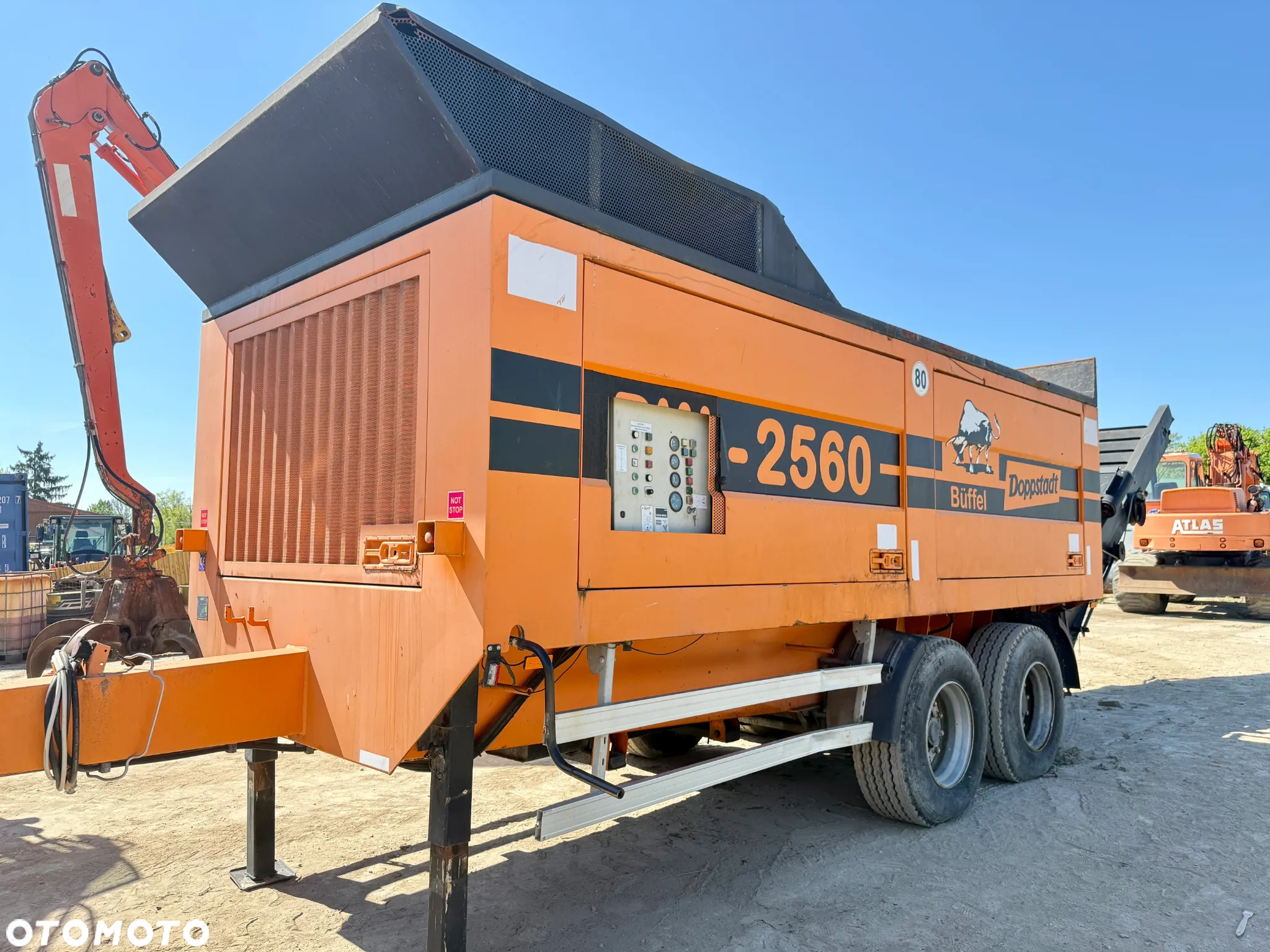 Doppstadt DW2560 rozdrabniacz jednowałowy wolnoobrotowy VIDEO - 6
