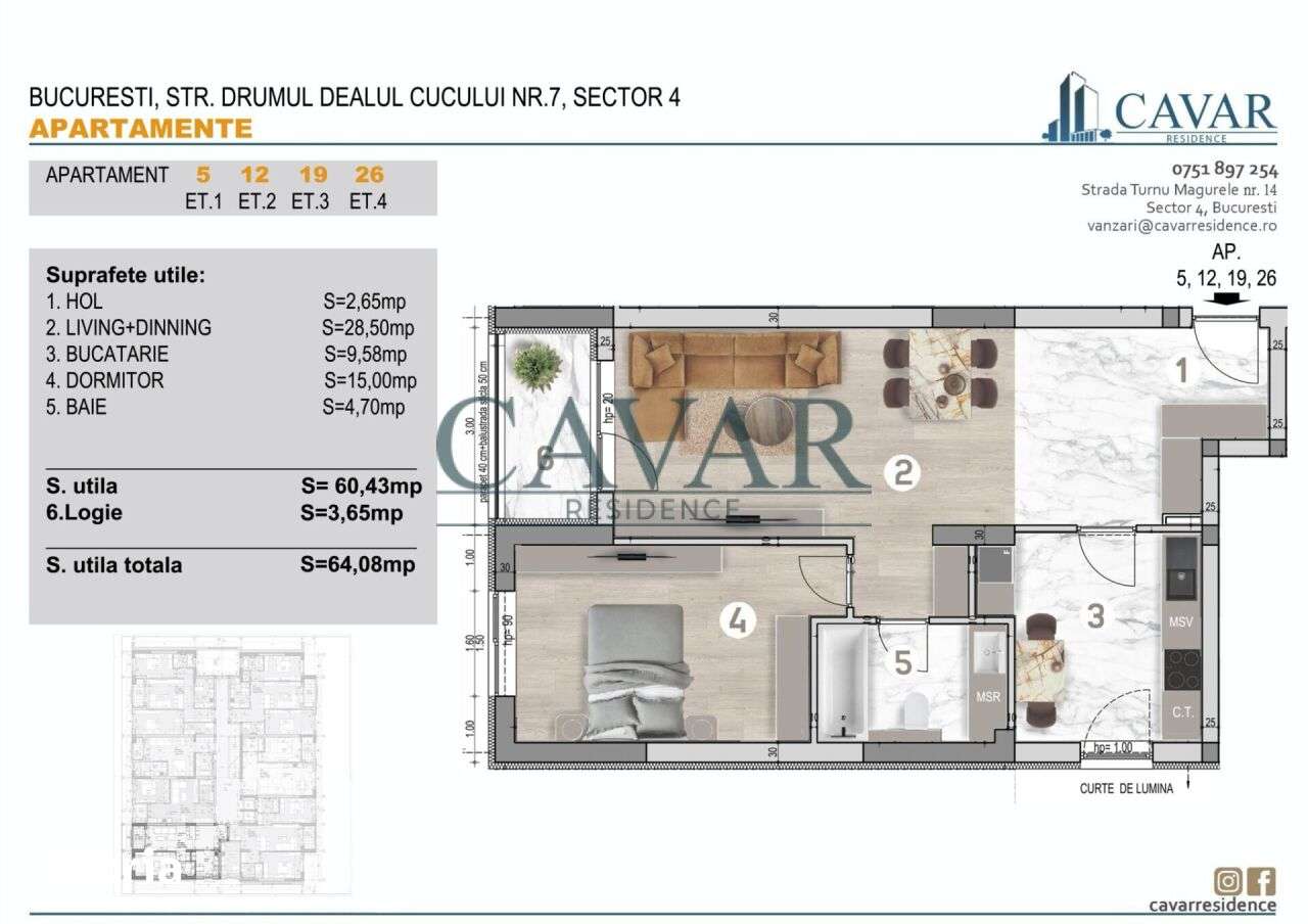 Proiect Cavar Residence Finisaje Premium Faza Finala — fotografia 1