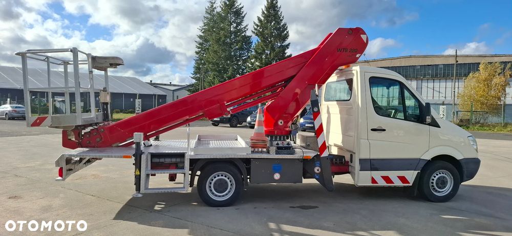 Mercedes-Benz Sprinter Podnośnik koszowy Wumag WTB220 22m WTB 220 2009r - 5