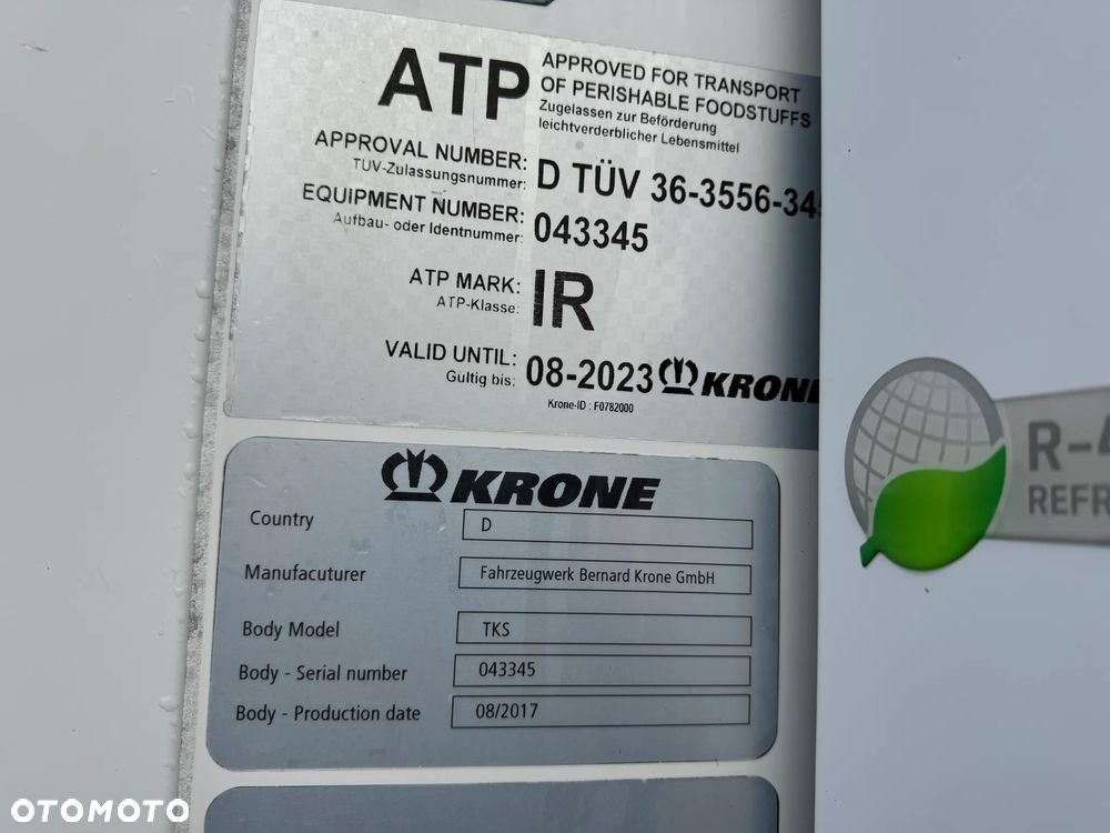 Krone Chłodnia Hakowa, SAF, Thermo King SLXi 400 - 33