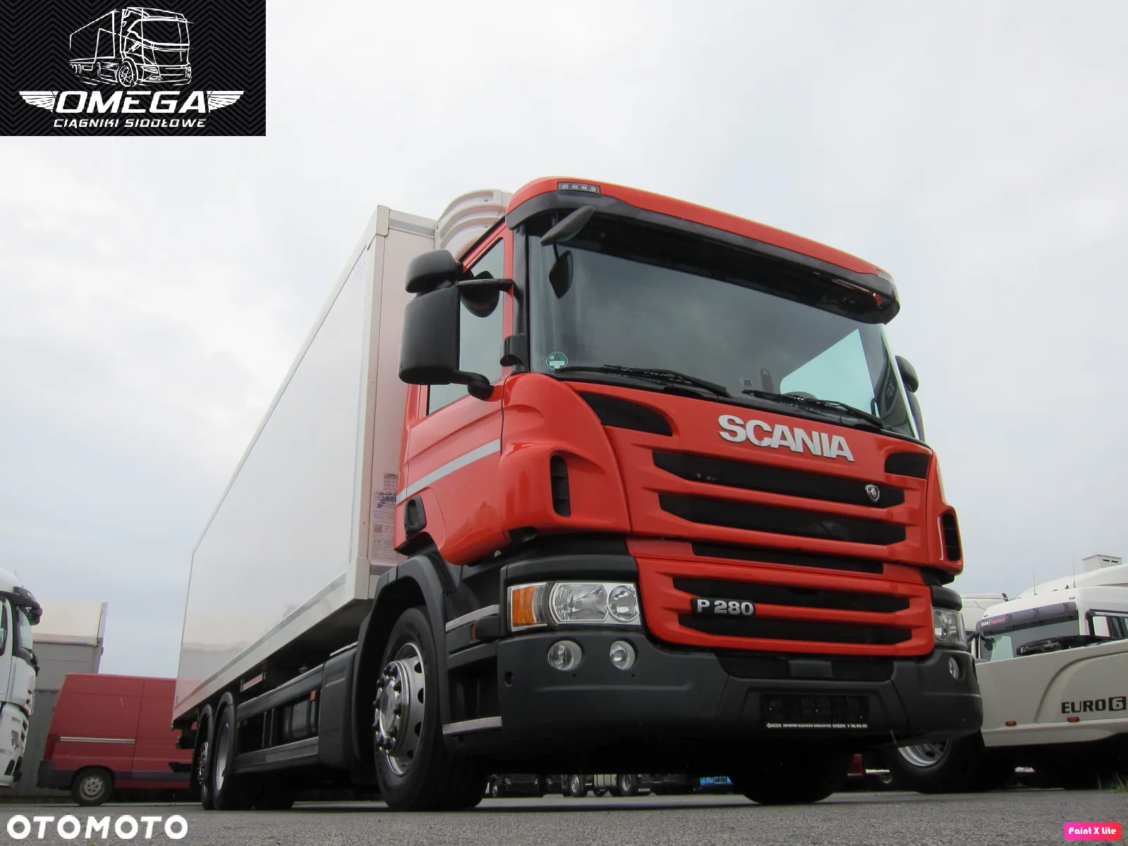 Scania P 280 6X2  Paka 9.0 M / Oś skrętna /Chłodnia / WINDA - 16