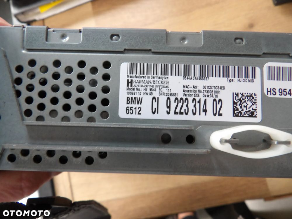 BMW - E90,E91 - NAWIGACJA , CZYTNIK - CIC - 9223314 - 2
