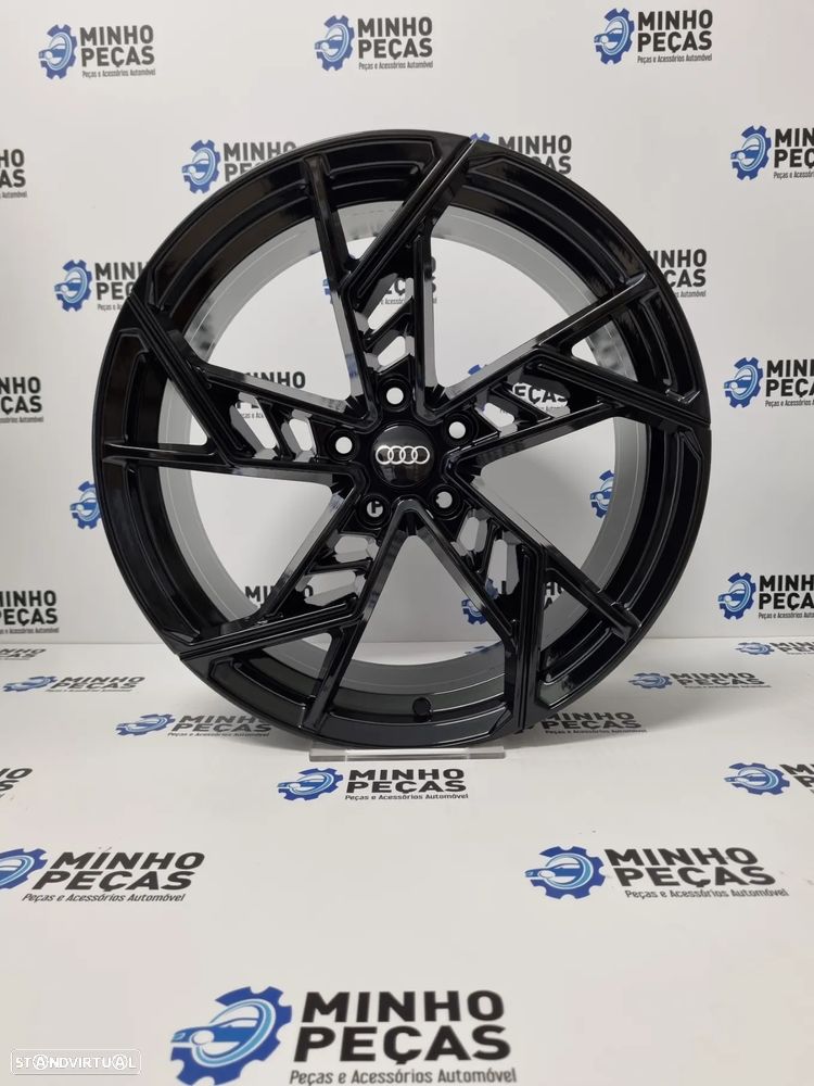 Jantes Look Audi ABT Legacy em 19 Preto Brilho (5x112) - 8