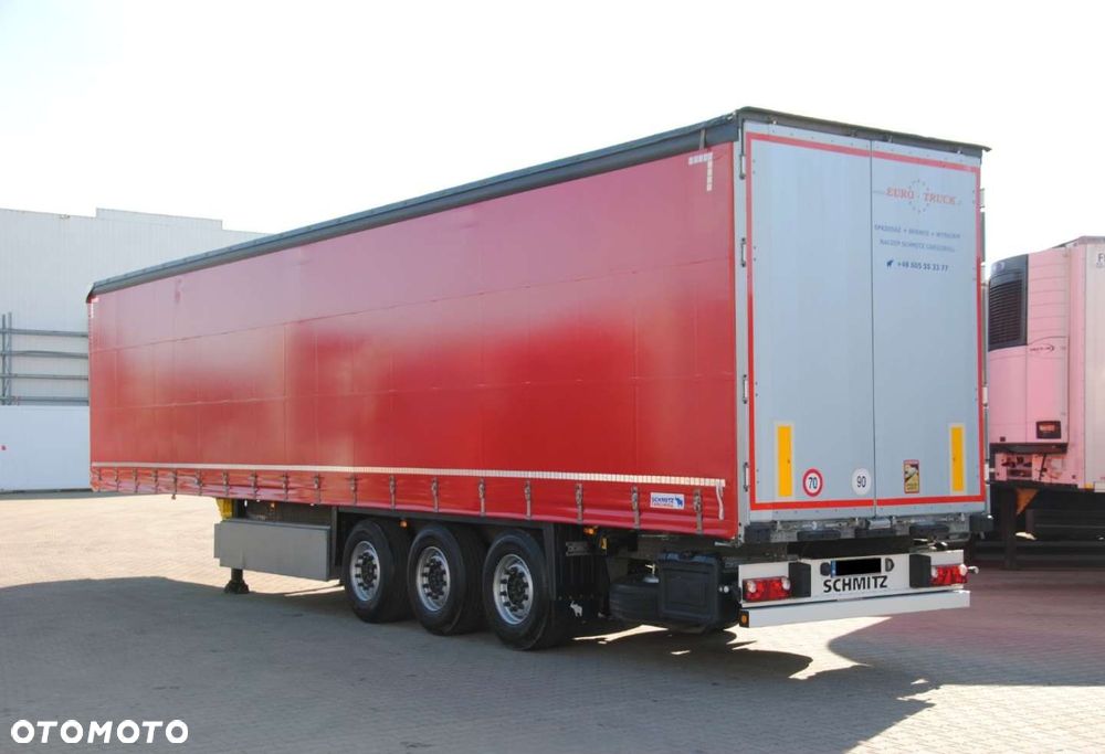 Schmitz Cargobull SCS kurtyna, podnoszona oś - 5