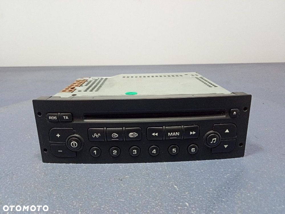 PEUGEOT 307 RADIO CD FABRYCZNE OEM 96545978XT - 1