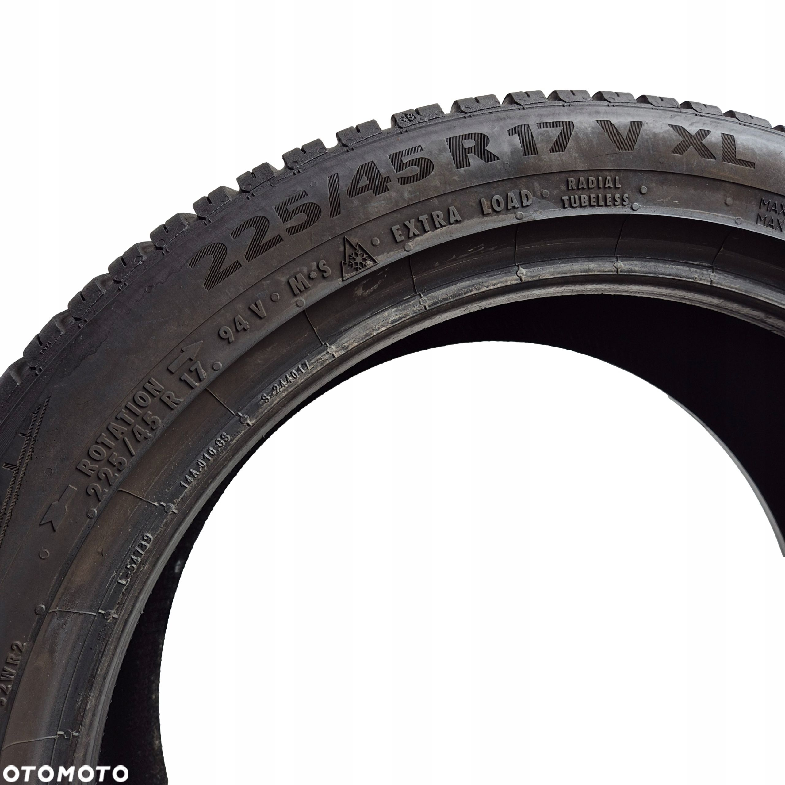 Continental allseasoncontact 225/45 R17 94V 6.5mm 2021 - 3