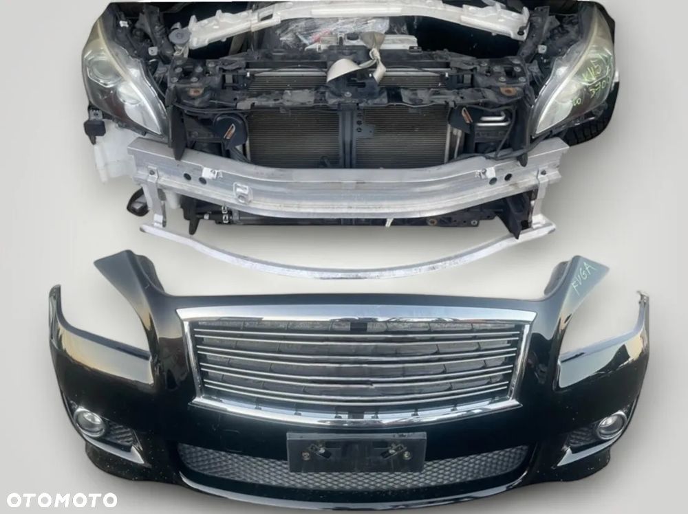 INFINITI IV Y51 M30 M35 M37 Q70 MASKA PRZÓD PRZEDNIA POKRYWA SILNIKA ORYGINAŁ INNE CZĘŚCI LAMPA PRZEDNIA PRZÓD ATRAPA BŁORNIK ZDERZAK PAS PRZEDNI WZMOCNIENIE CZOŁOWE CHŁODNICE WARSZAWA - 3