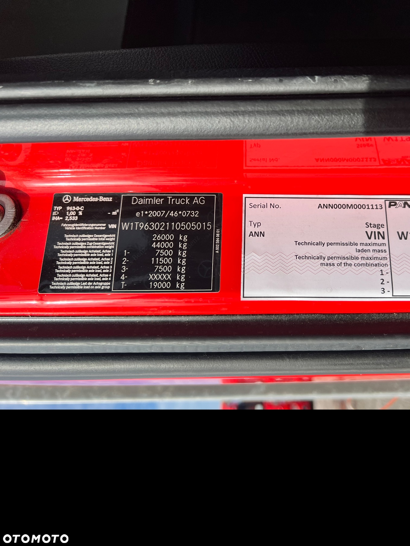 Mercedes-Benz ACTROS  MP5 euro6 6x2 jumbo zestaw  120m 38palet - 14