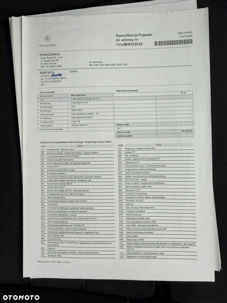 Mercedes-Benz Klasa C 200 4Matic 9G-TRONIC - 39