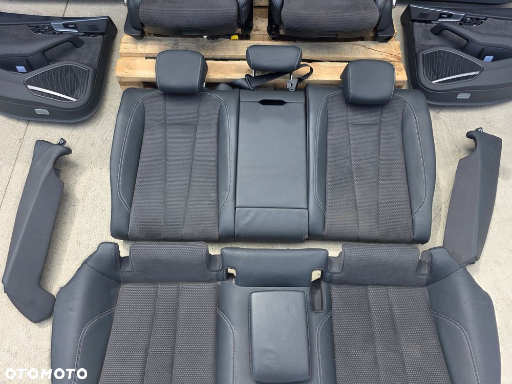 FOTEL FOTELE SKÓRA AUDI A5 8W 8W8 GRZANE MASAŻE ELEKTRYKA ALCANTARA EUROPA - 3