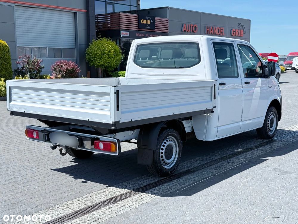Volkswagen Transporter T6 Doka Brygadówka 6-miejsc Skrzynia Salon PL, Jeden Właściciel - 4