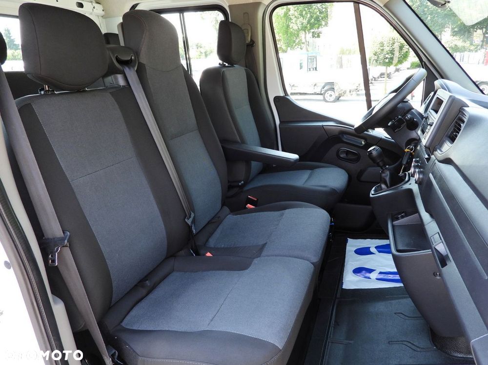 Renault MASTER WYWROTKA TROJSTRONNA PODWÓJNA KABINA DOKA 7 MIEJSC TEMPOMAT LEDY KLIMATYZACJA  165KM - 36