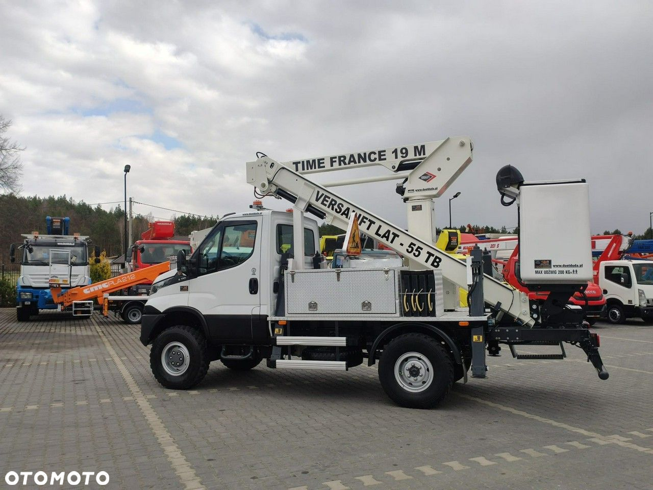 Iveco Daily 55S17W 4x4 Zwyżka 19m Versalift Lat 55 TB Time France - 17