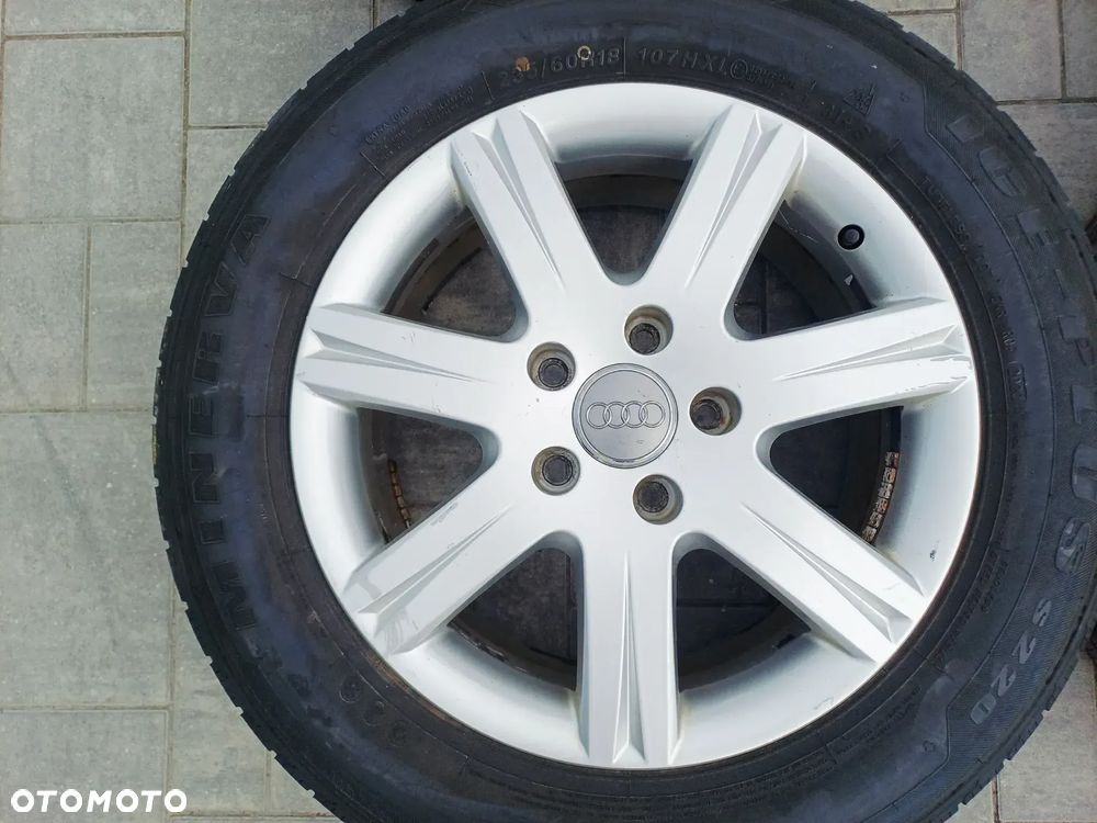 FELGI Z OPONAMI KOŁA ALUMINIOWE AUDI A3 A4 A6 R18 5X112 ET53 7,5JX18H2 57.1 mm OPONY MINERVA R18 235/60 ZIMA NR23 - 3