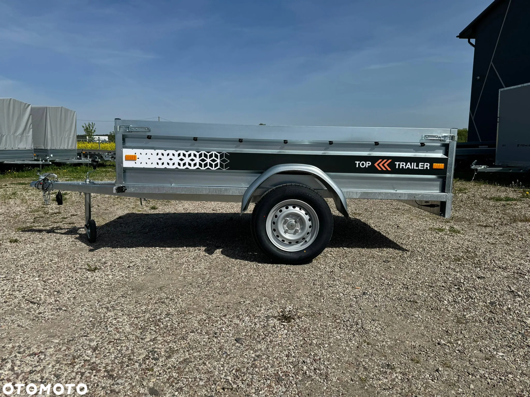MAZZO DOSTAWA! Przyczepa Top Trailer TT23 MAX 232x131x45cm DMC 750 kg SPAWANA! kat. B, MOCNA! - 14