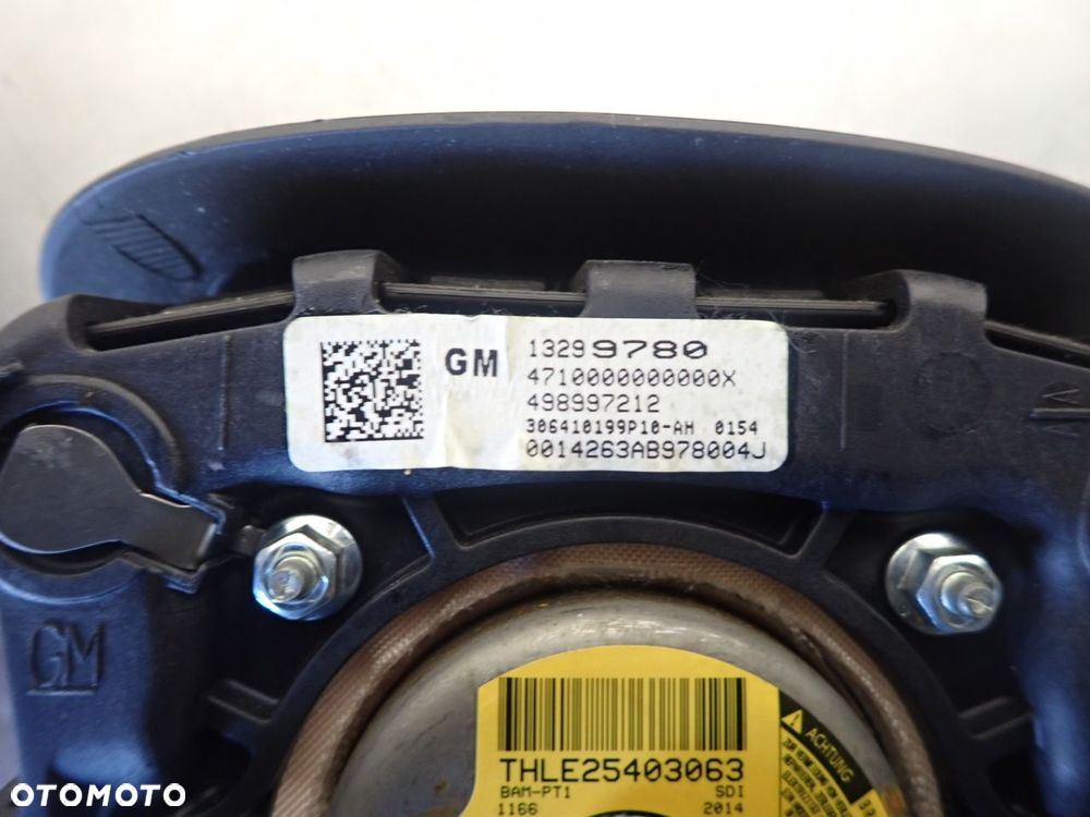 PODUSZKA KIEROWCY OPEL ZAFIRA C TOURER 13299780 - 3