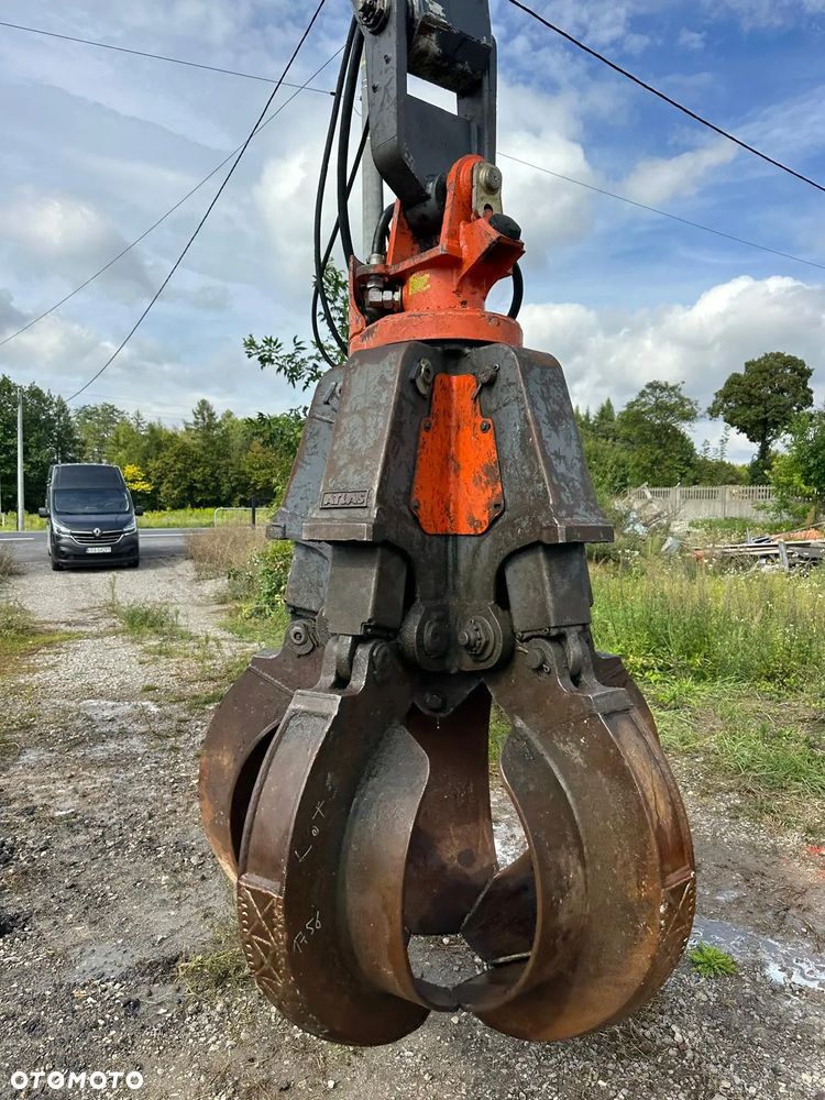 Chwytak do złomu ATLAS E751 1380kg/ poj. 600l - 1