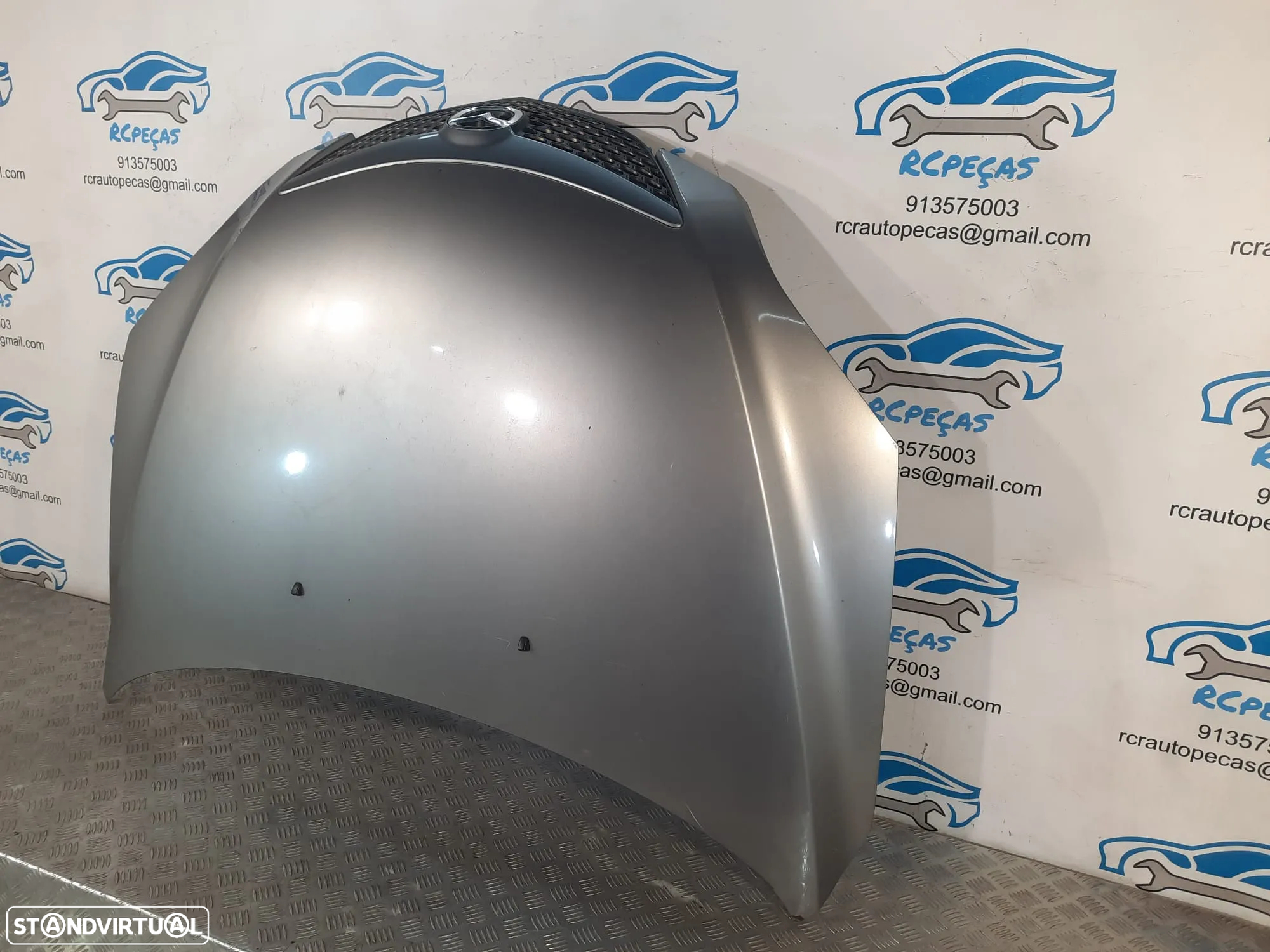 FRENTE COMPLETA MAZDA 3 BK CAPOT PARACHOQUES GUARDA-LAMAS OTICAS RADIADOR VENTILADOR FRENTE FIBRA REFORÇO - 12