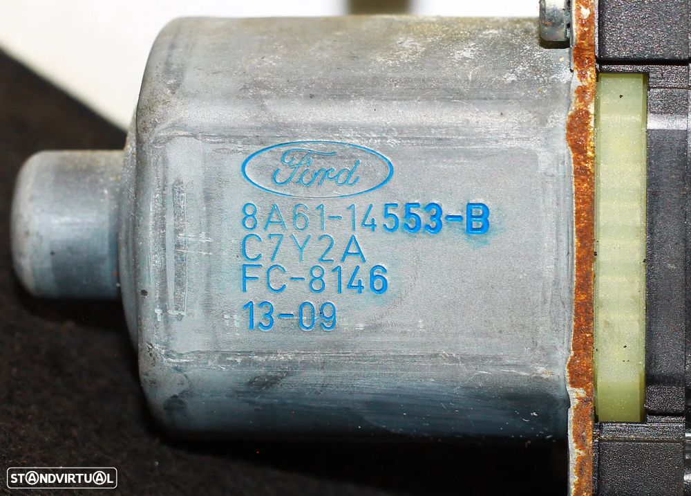 MOTOR ELEVATÓRIO DO VIDRO DIANTEIRO DIREITO FORD FIESTA - 4