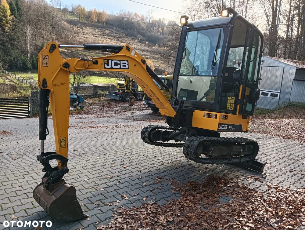 JCB JCB 19C-1 2019r 1900mtg Minikoparka mini koparka gąsienicowa obrotowa Niemcy