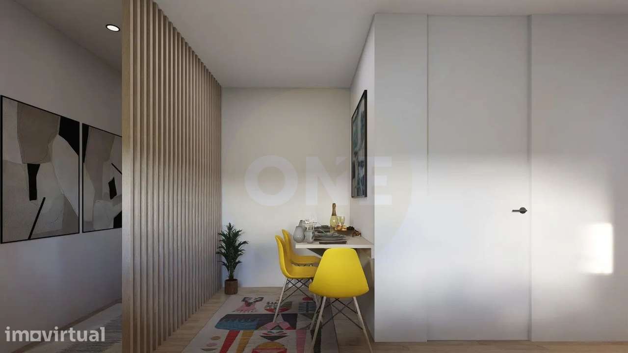 Apartamento T1 novo em Vila Nova de Gaia - Grande imagem: 4/14