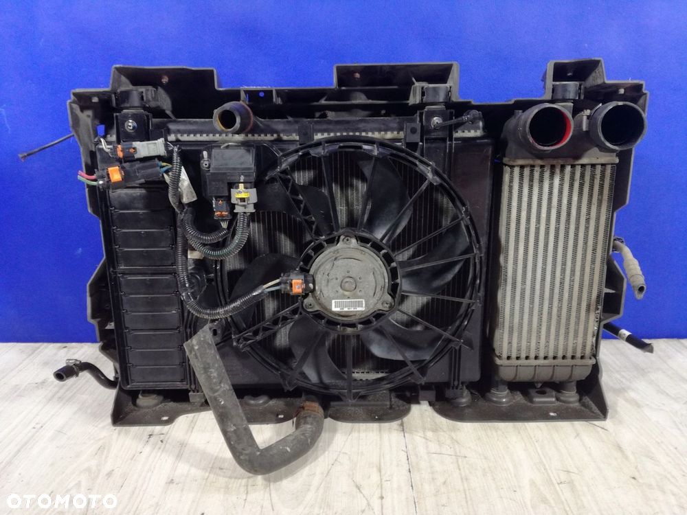 Peugeot 508 1.6 HDI pas przedni chłodnice wentylator komplet - 1