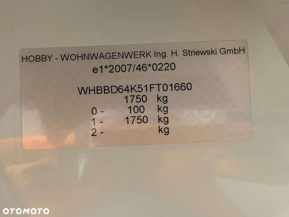 Hobby 495 Wfb de luxe - 9