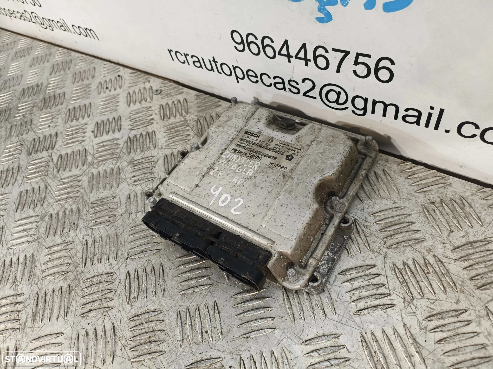 Centralina Motor Original Bosch Chrysler 2.8 CRDi P05094590AA / 0 281 012 275 - 5