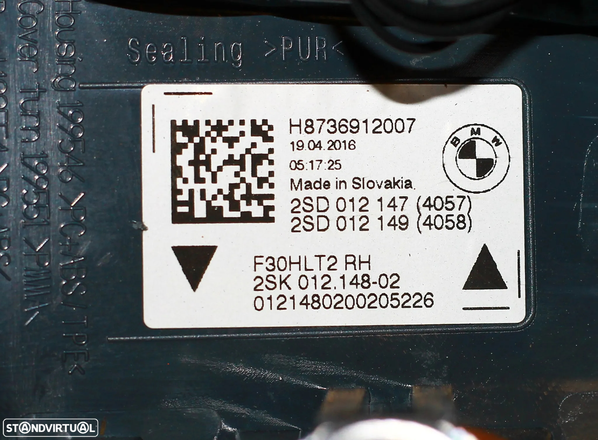 FAROLIM ESQUERDO BMW F30 - 4