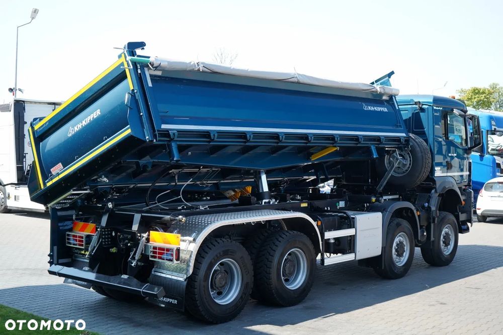 MAN TGS 41.480 / 8X8 / WYMIEŃ SWÓJ STARY NA NOWY / WYWROTKA 3 STRONNA / BORDMATIC / KH KIPPER / AUTOMAT / FABRYCZNIE NOWA - 2025 R / DOSTĘPNY OD RĘKI - 14