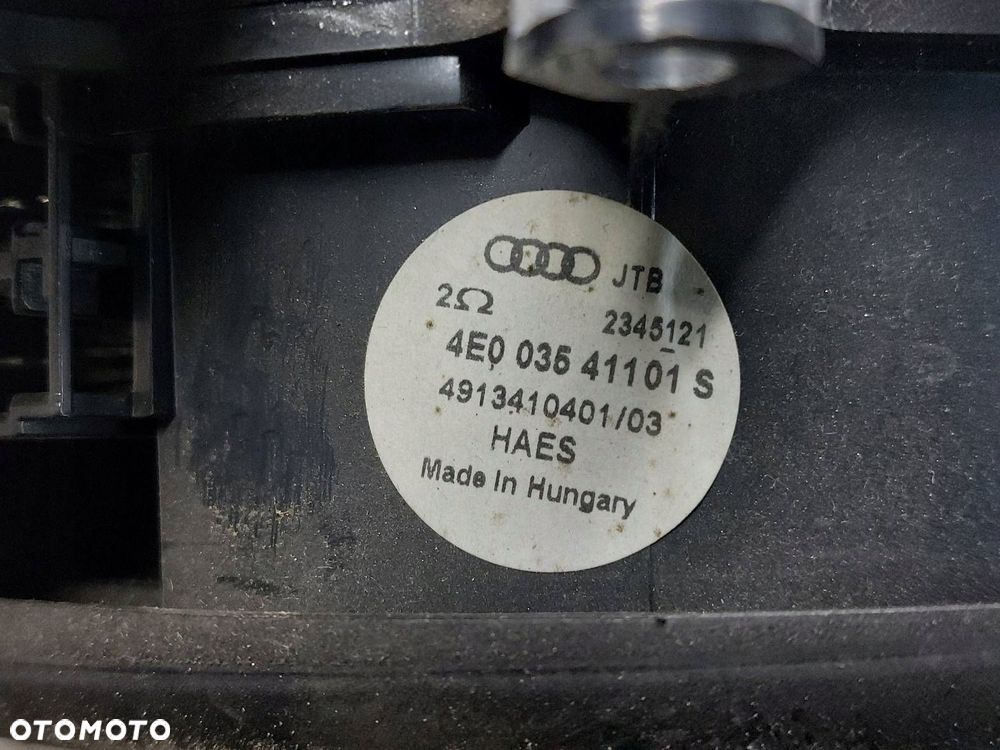 SUBWOOFER GŁOŚNIK WZMACNIACZ AUDI A8 D3 4E0035223D 4E0035412 4E0035411 - 5