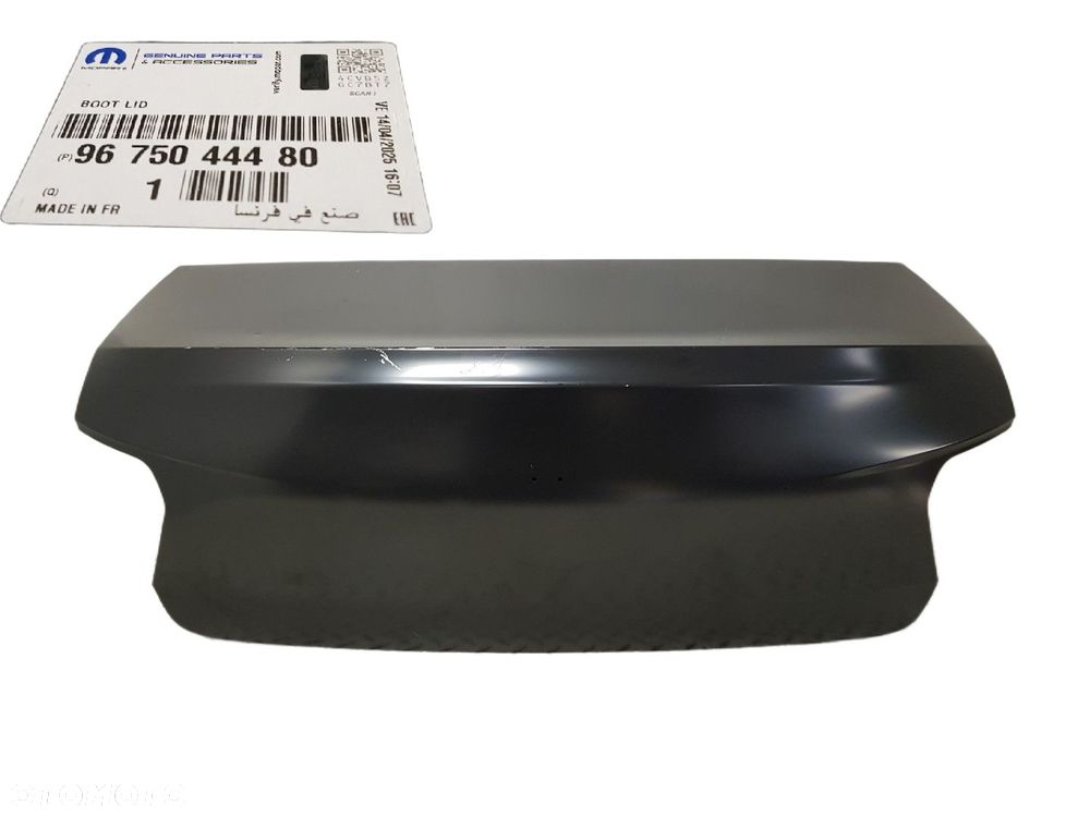 FABRYCZNIE NOWA ORYGINALNA KLAPA BAGAŻNIKA CITROEN C-ELYSEE II 2 12-20 9675044480 - 1