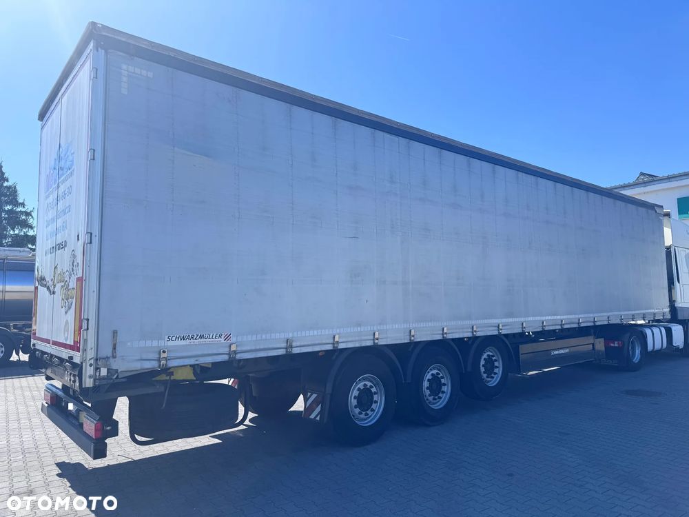 Schwarzmuller S1 J serie osie Mercedes/Jost,1 podnoszona,paleciara,certyfikat XL,multilock - 4